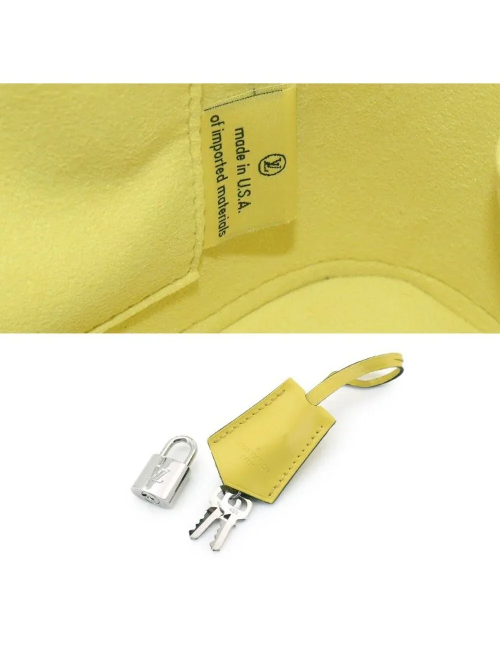 Louis Vuitton Epi Alma BB 2-Way Bag Leather Pistache